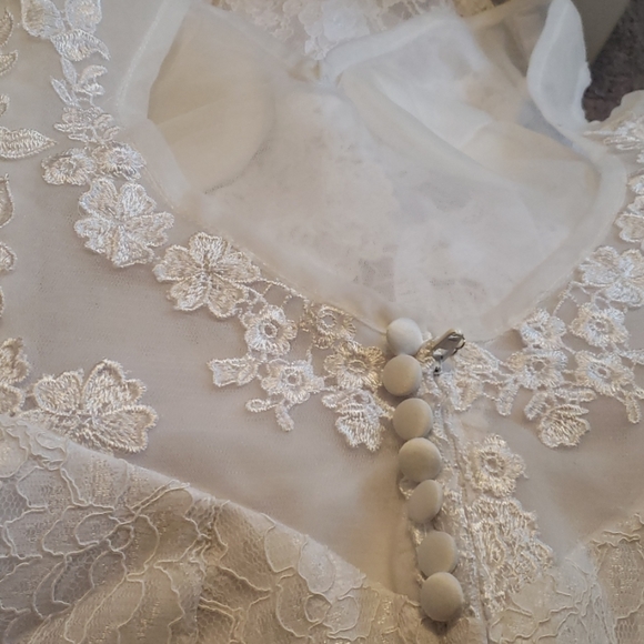 Mermaid Dress with Train - Picture 6 of 8